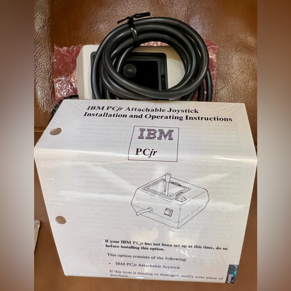 IBM PCjr Joystick Vintage OEM Computer Controller for Gaming NEW Old Stock - Picture 6 of 15